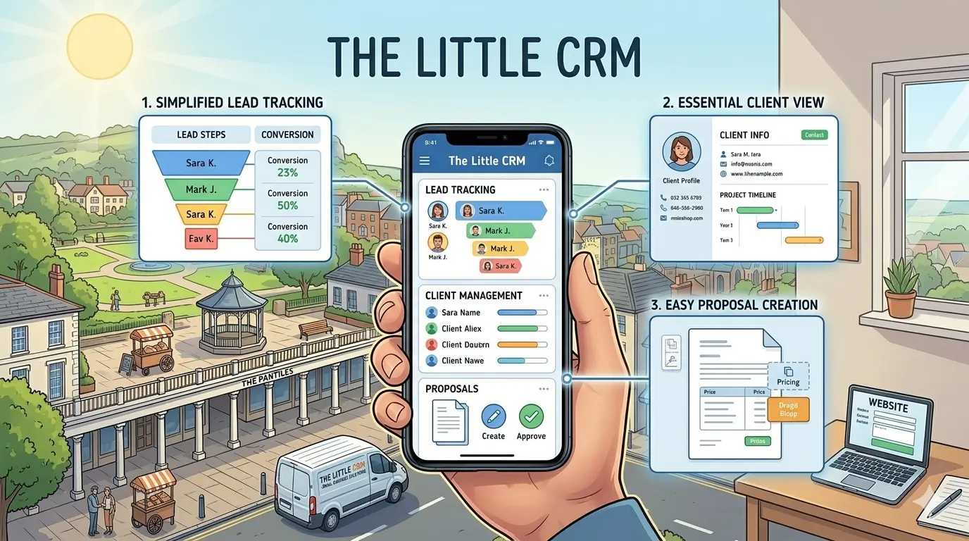 The Little CRM: A Simple Solution to Manage Leads, Clients, and Proposals
